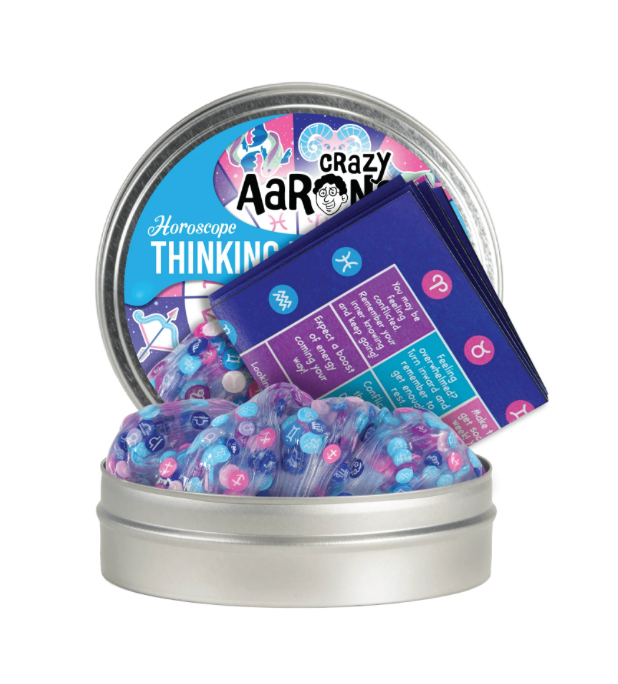 Crazy Aaron's 4" Thinking Putty - Horoscope Zodiac Charms