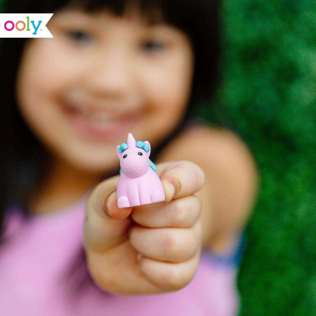 Unique Unicorns: Strawberry Scented Erasers (5 PC Set)