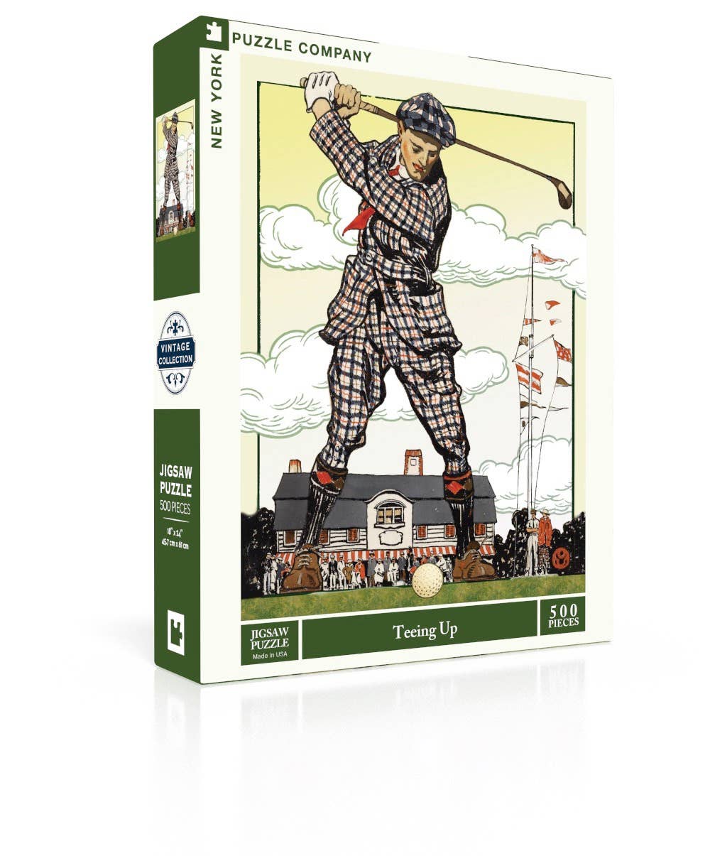 Teeing up - 1000 Piece Puzzle