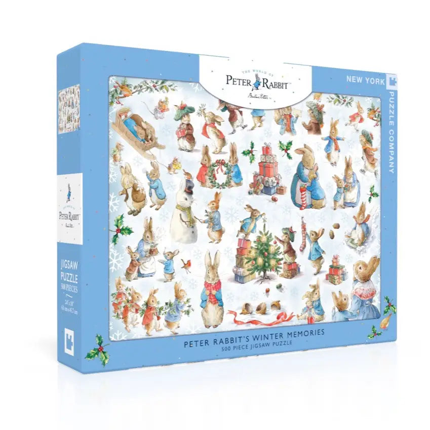 Peter Rabbit's Winter Memories - 500 Piece Jigsaw Puzzle