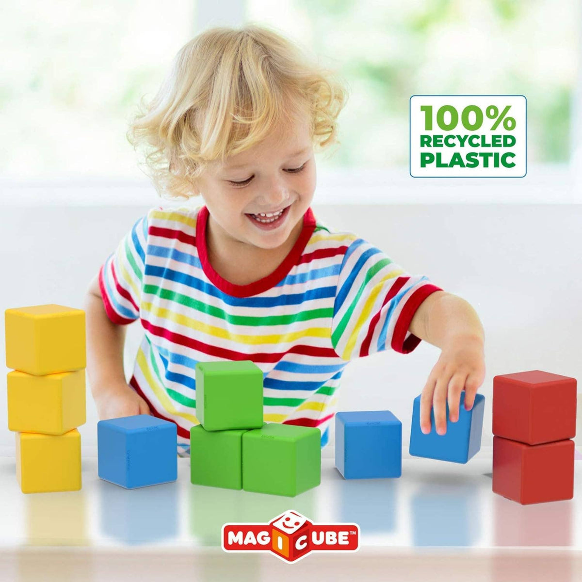 Geomag™ Magicube Crystal 8 Pc Magnetic Blocks