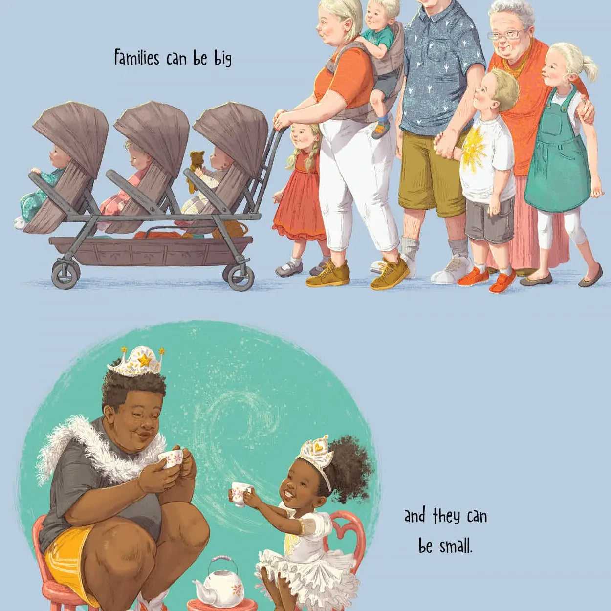 A Family Like Ours: Children's Picture Book