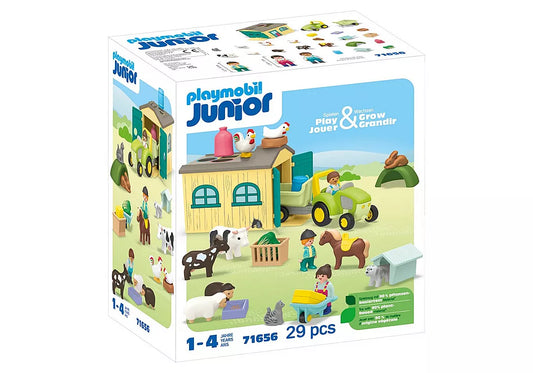 Junior: Farm Adventure with Tractor, Trailer, and Animal Friends