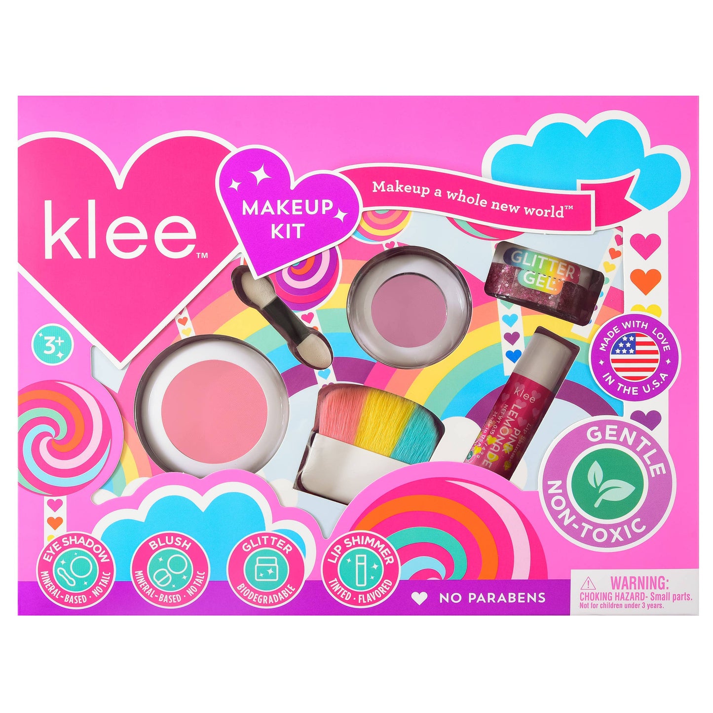 NEW!! Breezy Does It - Pinwheel Love Mineral Makeup Kit