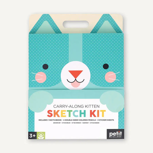 Carry-Along Kitten Sketch Kit