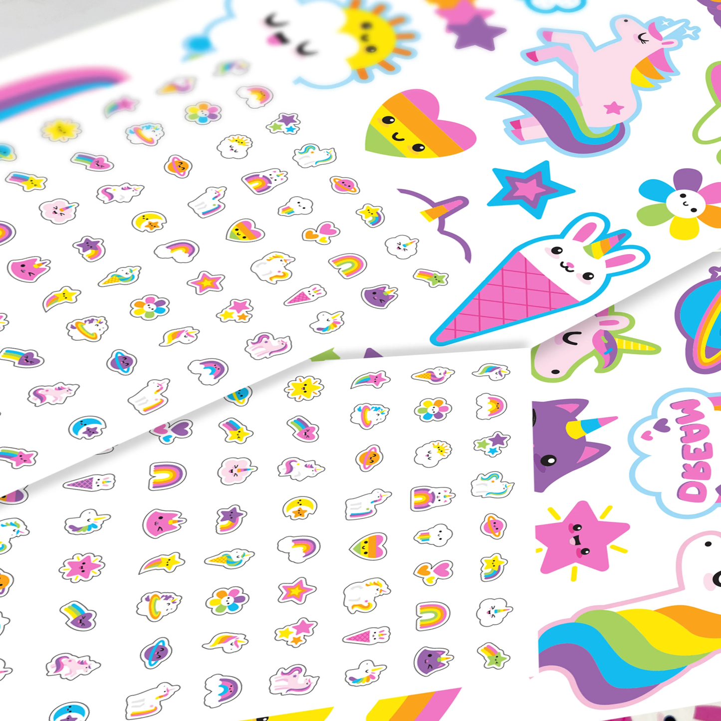 Temporary Tattoos & Nail Stickers - Unicorns