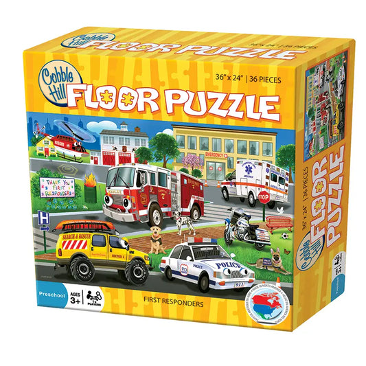 First Responders 36pc Floor Puzzle