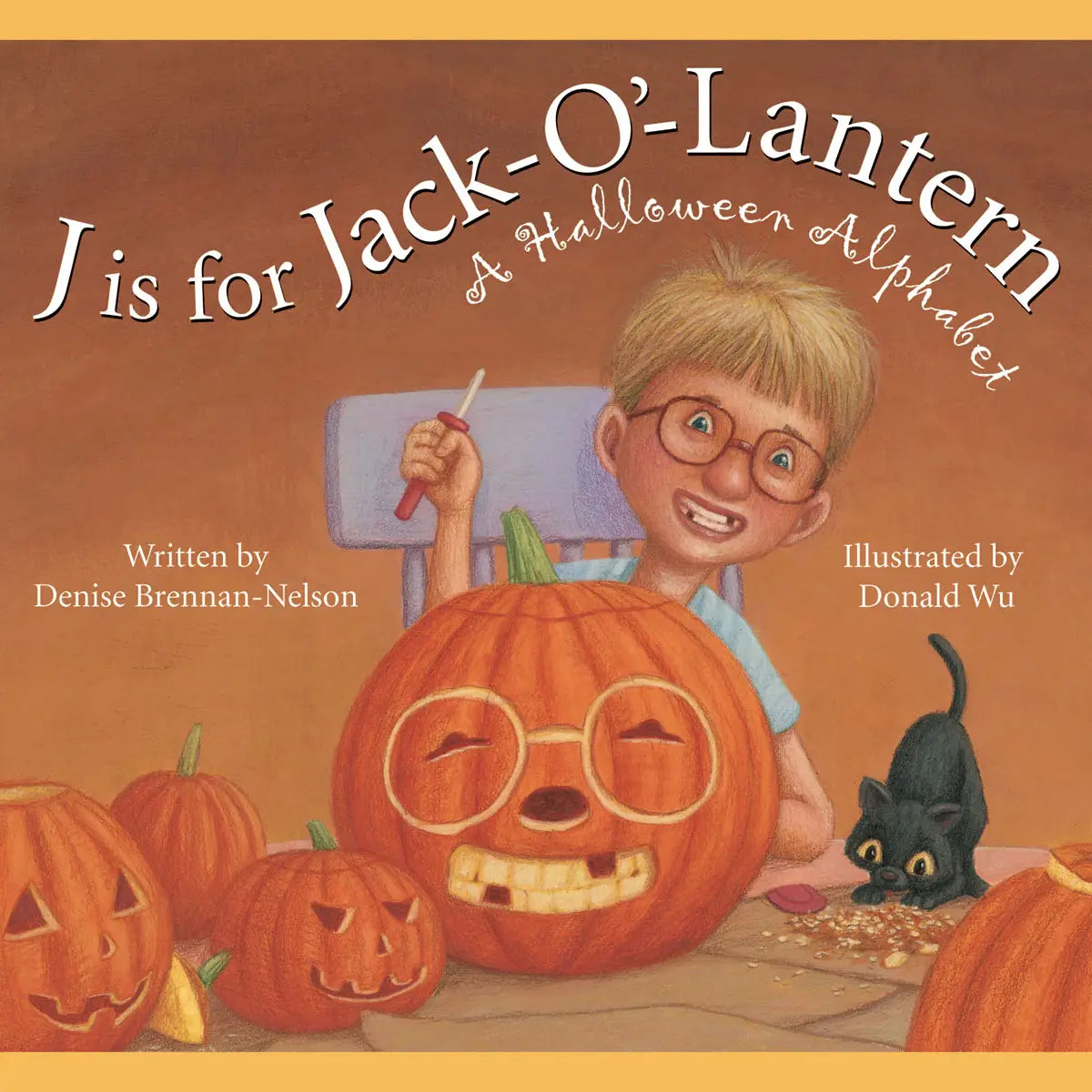 J Is For Jack-O-Lantern: A Halloween Picture Book