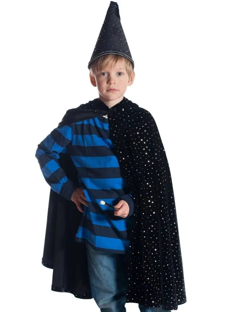 Velvet Laser Wizard Hat For Kids