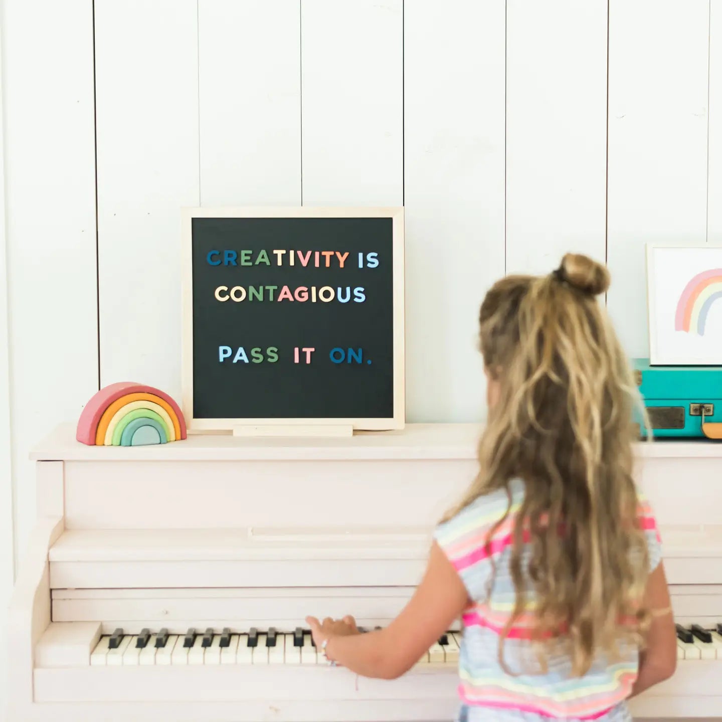 1" Rainbow Mod Magnetic Letters (200 pcs)