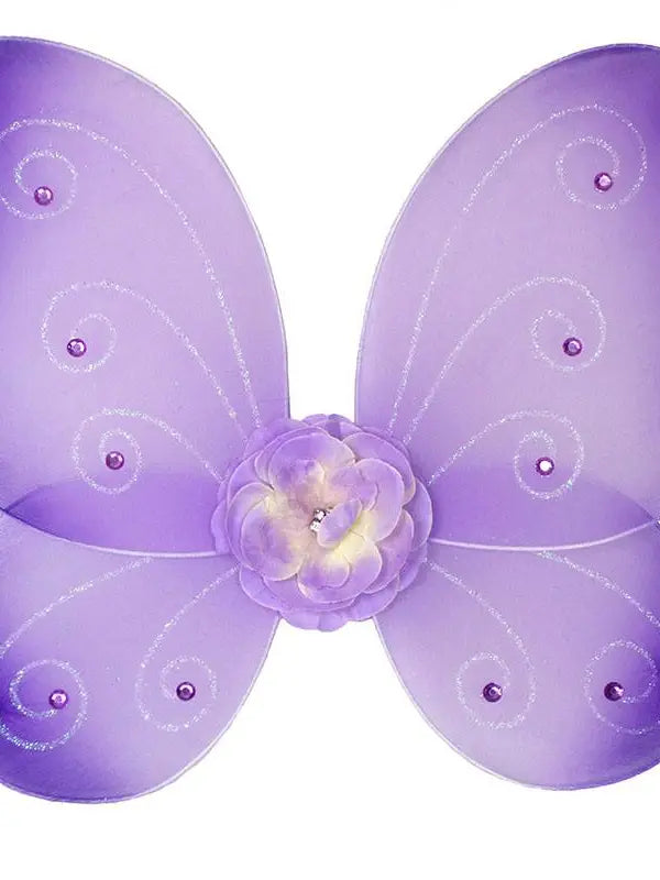 Lilac Fairy Wings For Little Kids