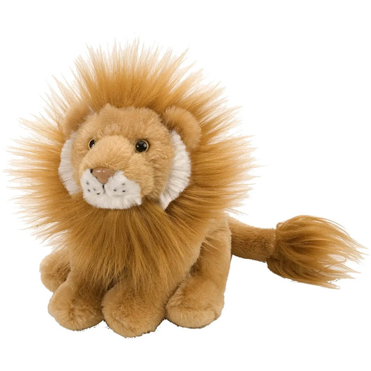 Mini Lion Stuffed Animal 8"