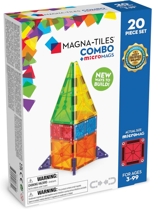 Magna-Tiles Combo 20-Piece Set