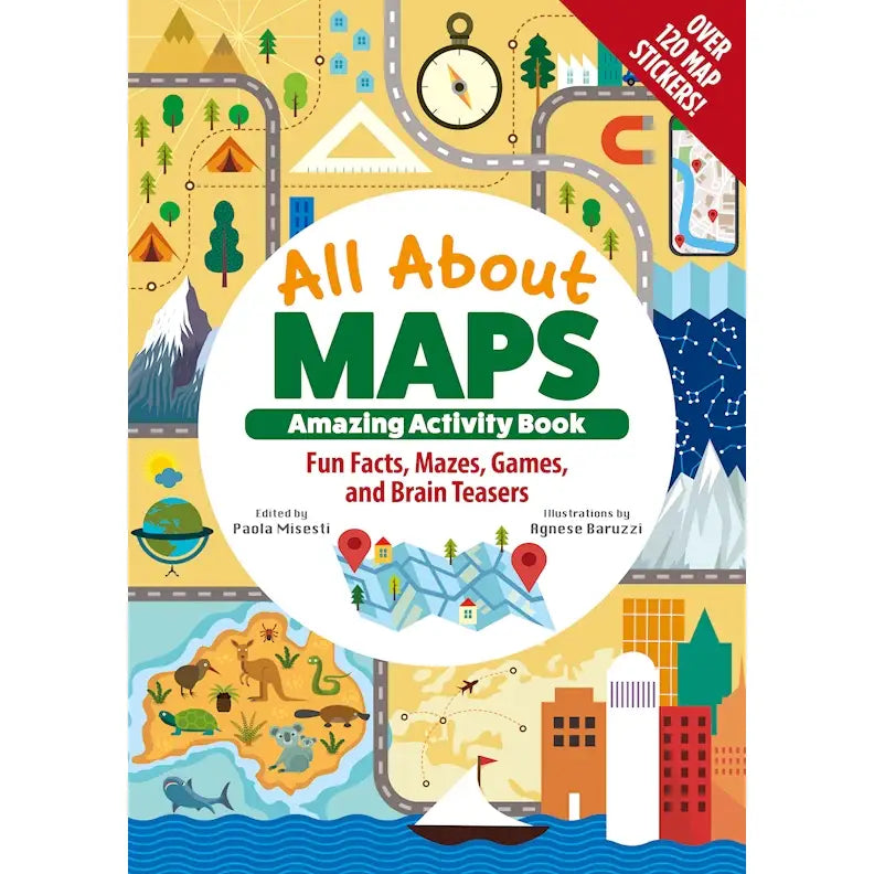 All About Maps Activity Book