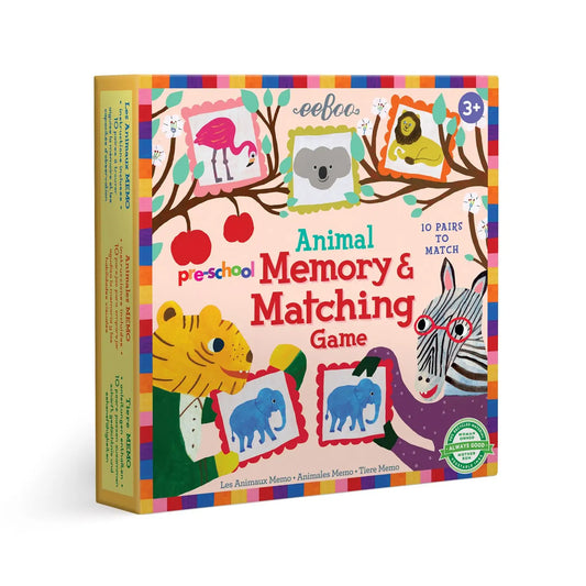 Pre-School Animal Memory & Matching Game