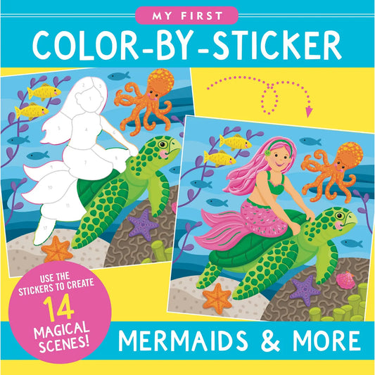 Mermaids & More Color By Sticker