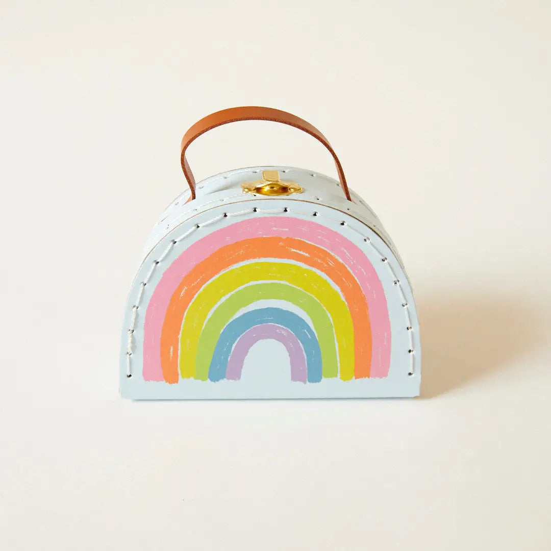 Mini Rainbow Suitcase