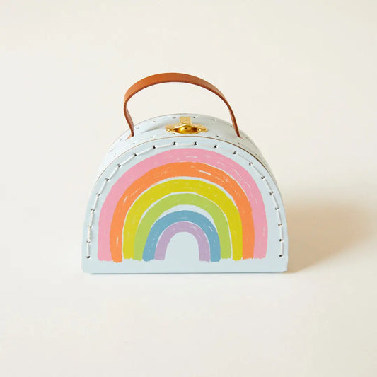 Mini Rainbow Suitcase