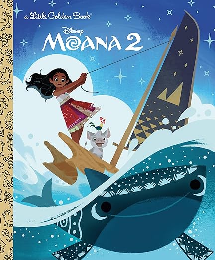 Disney Moana 2 (Little Golden Book)