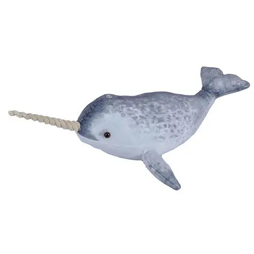 Living Ocean Narwhal Stuffed Animal 20"