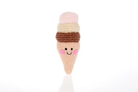 Ice Cream Cone Rattle