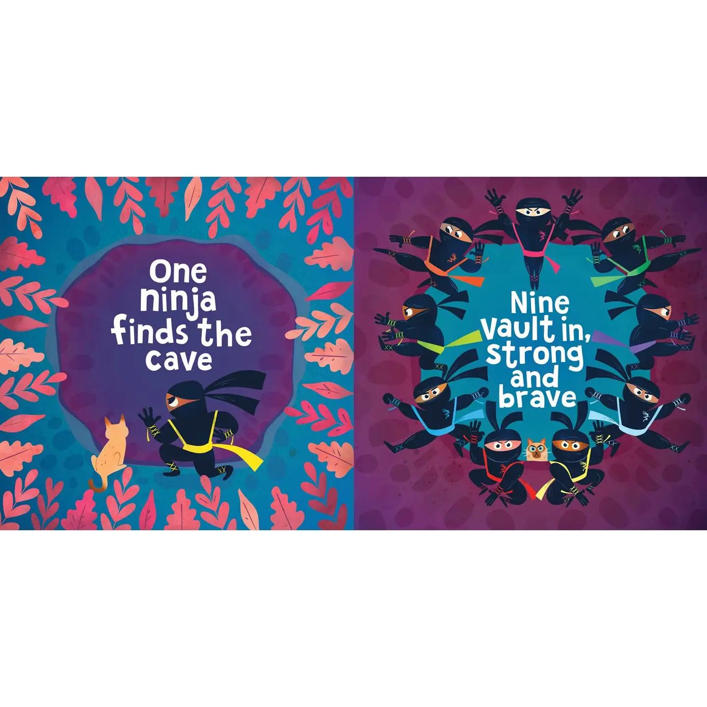 Hello Ninjas! (Board Book)