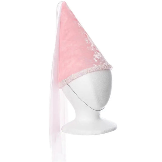 Pink - Fairy Princess Hat with Sequin Trim