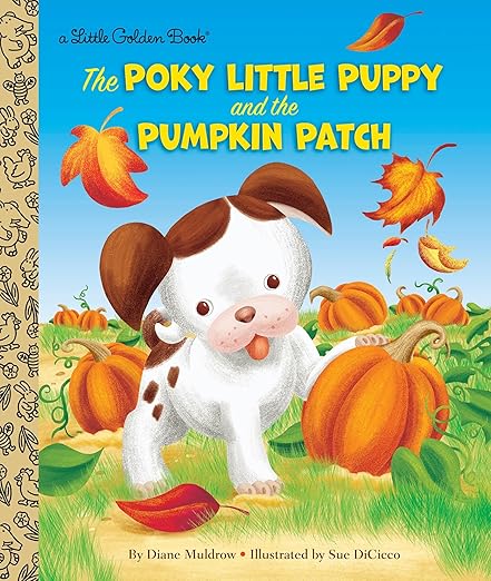 The Poky Little Puppy and the Pumpkin Patch: A Little Golden Book