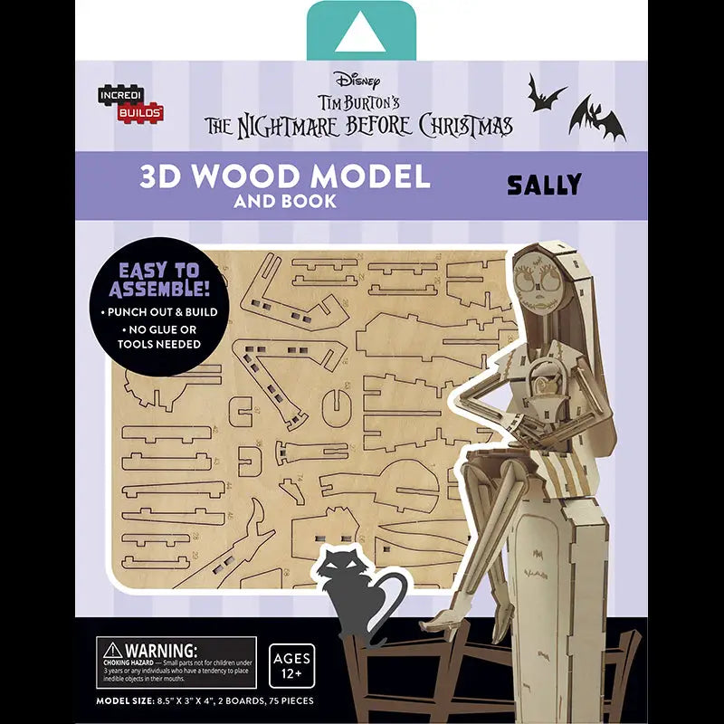 Incredibuilds: Nightmare Before Christmas: Sally Book & Kit