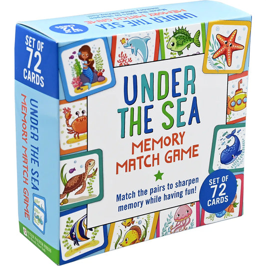 Under the Sea Memory Match Game (Set of 72 Cards)