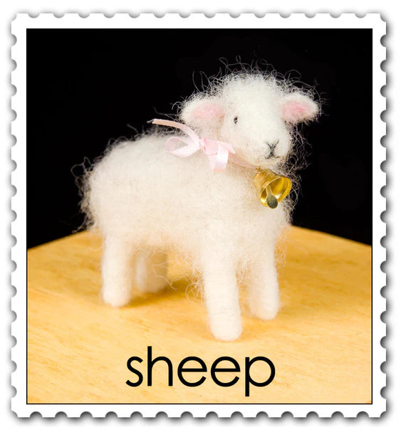 Sheep Needle Felting Kit