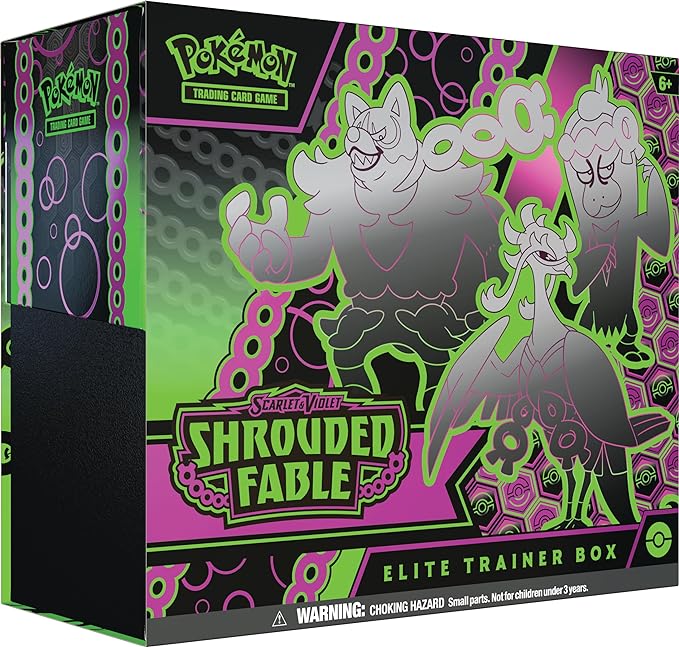 Scarlet & Violet-Shrouded Fable Pokémon Center Elite Trainer Box