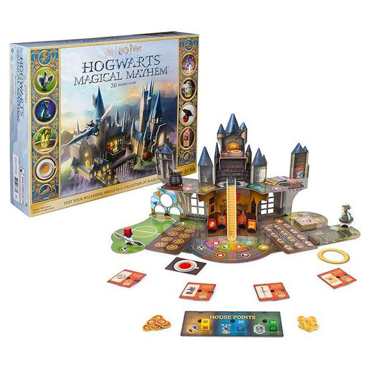 Harry Potter Hogwharts Magical Mayhem Board Game