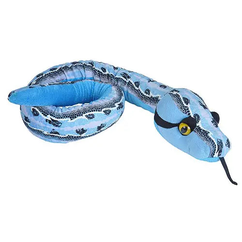 Snake Slipstream Blue Stuffed Animal 54"