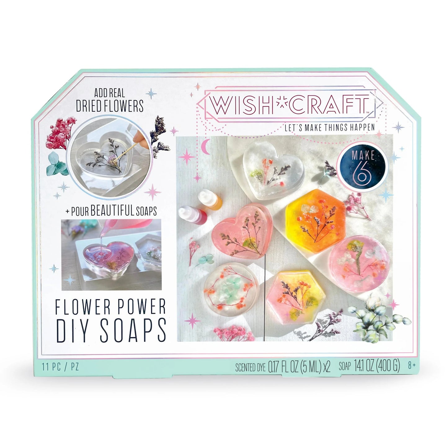 Wish*Craft Flower Power DIY Soaps