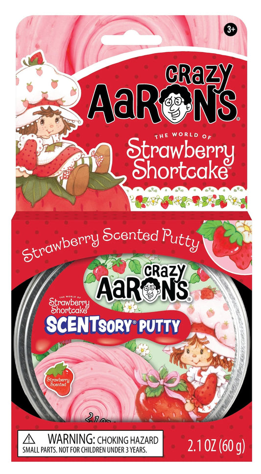 Strawberry Shortcake Crazy Aaron's Thinking Putty