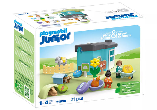 Junior: Animal Home with Treat Dispenser (New)