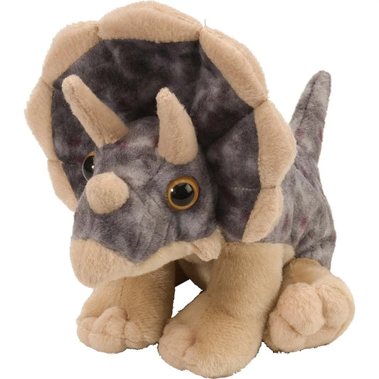Mini Triceratops Stuffed Animal 8"
