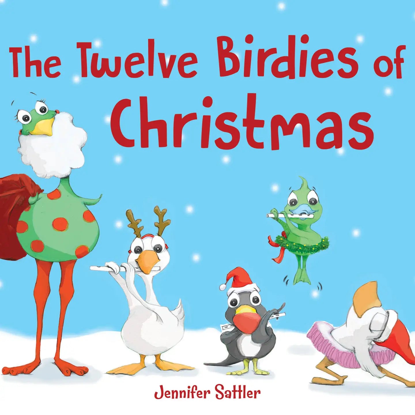 The Twelve Birdies of Christmas Board Book