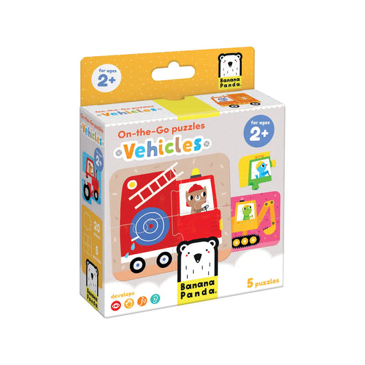 On-The-Go Puzzles Vehicles (Age 2+)