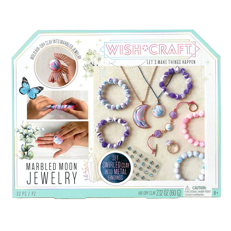 Wish*Craft Marbled Moon Jewelry