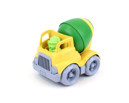 Mixer Construction Truck - Yellow (Green Mixer)