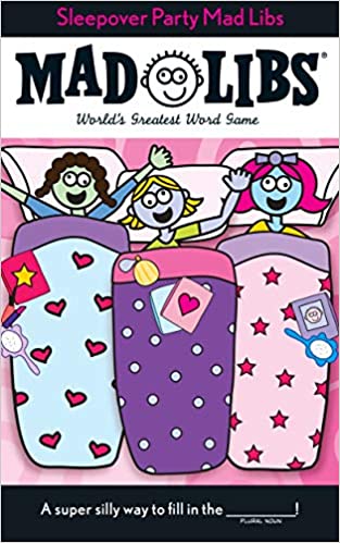 Sleepover Party Mad Libs