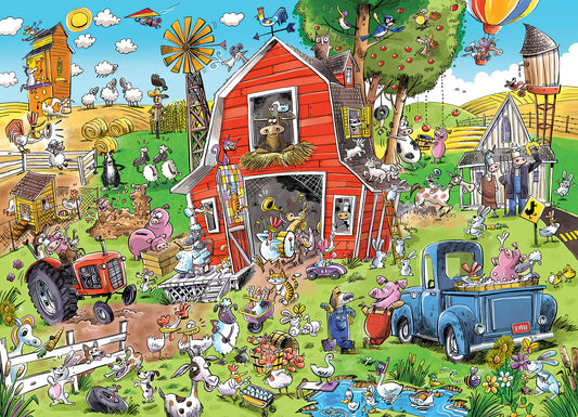 Doodletown: Farmyard Folly 500pc