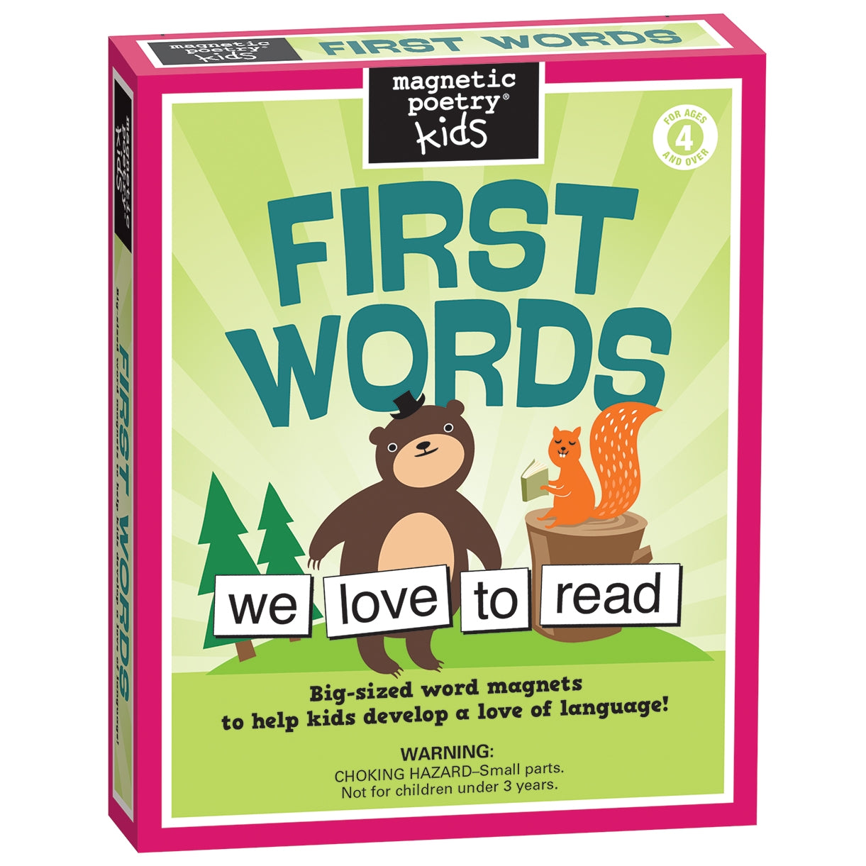 First Words Magnetic Tiles