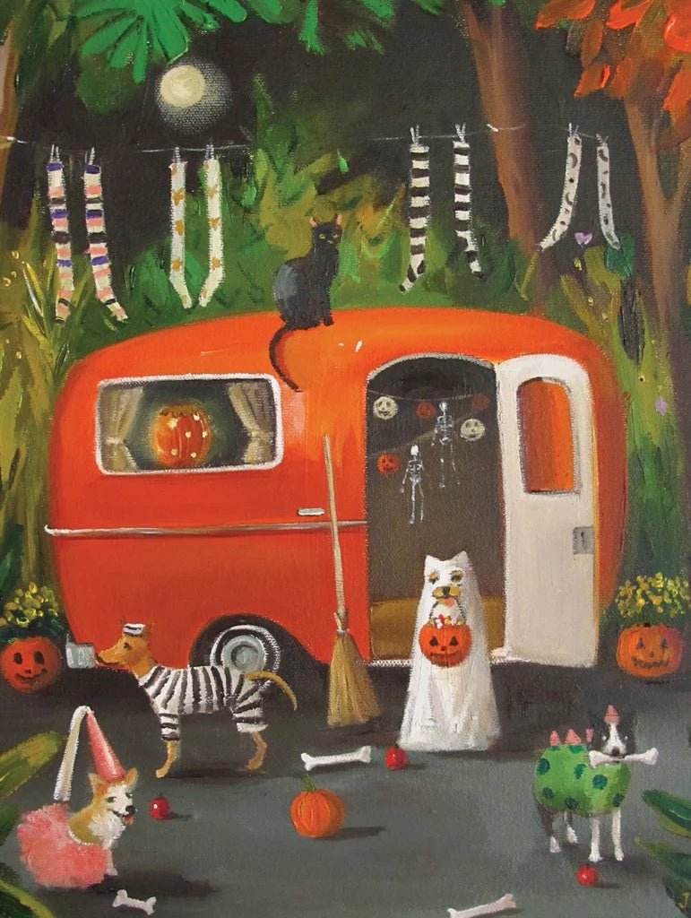 The Dogs of Halloween 500pc