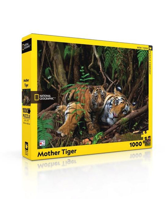 MOTHER TIGER AND CUB (1000pc PUZZLE)