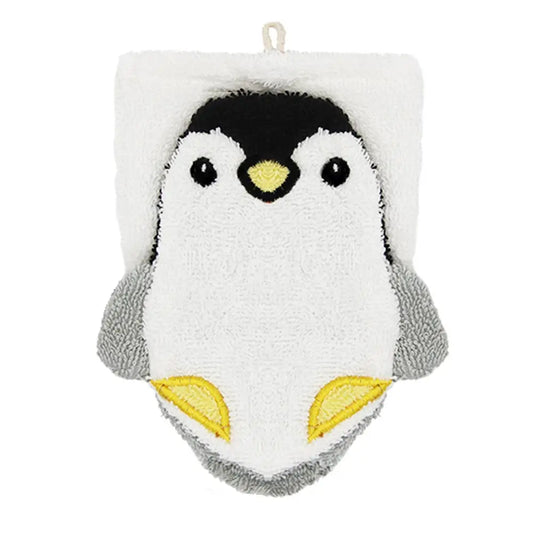 Penguin - Organic Cotton Animal Washcloth