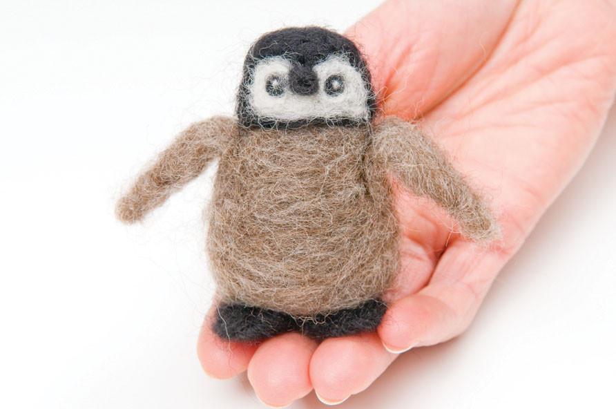 Penguin Needle Felting Kit