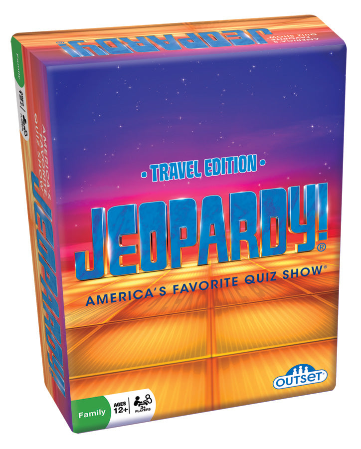 Jeopardy!® Travel Edition Card Game